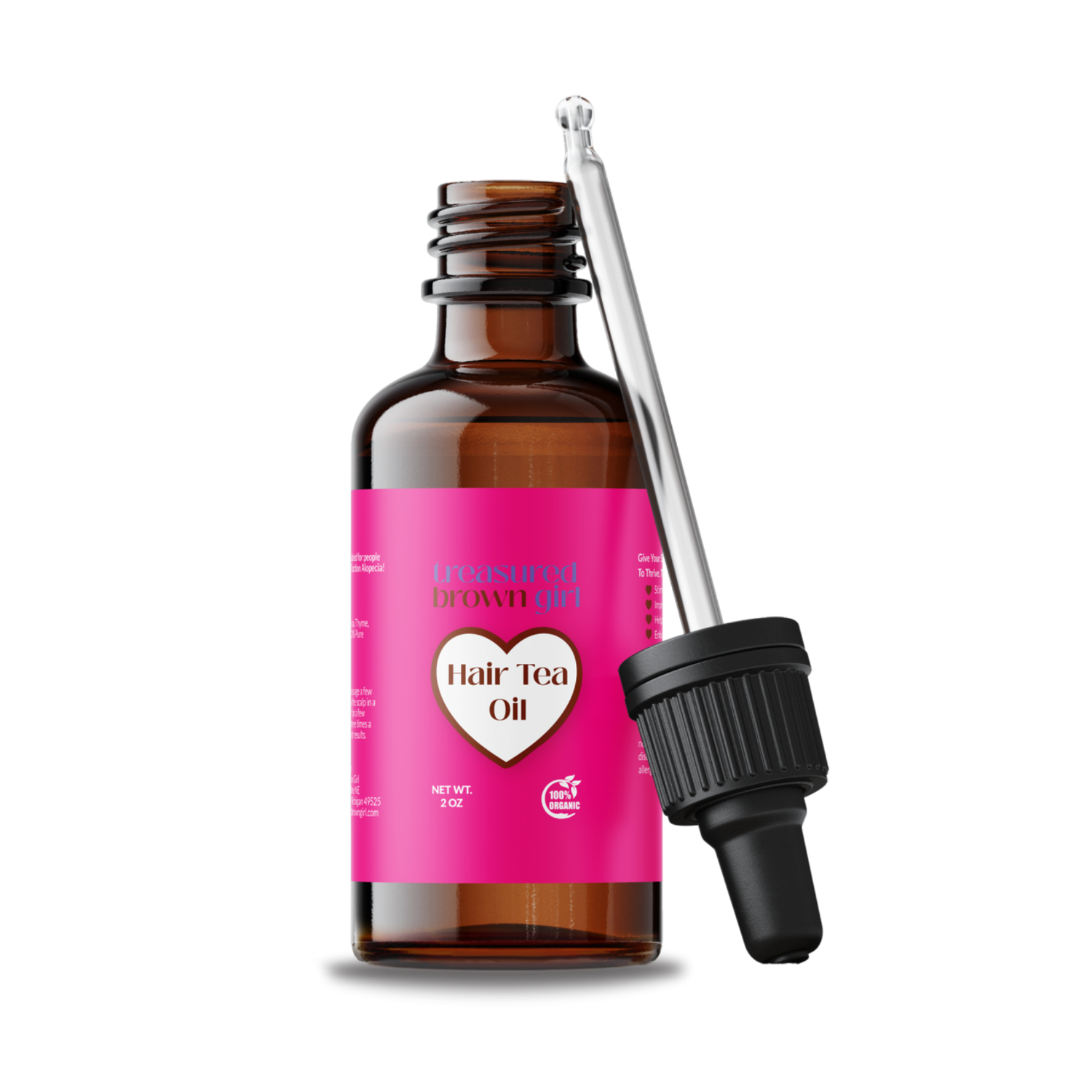 Treasured Brown Girl Hair Tea Oil