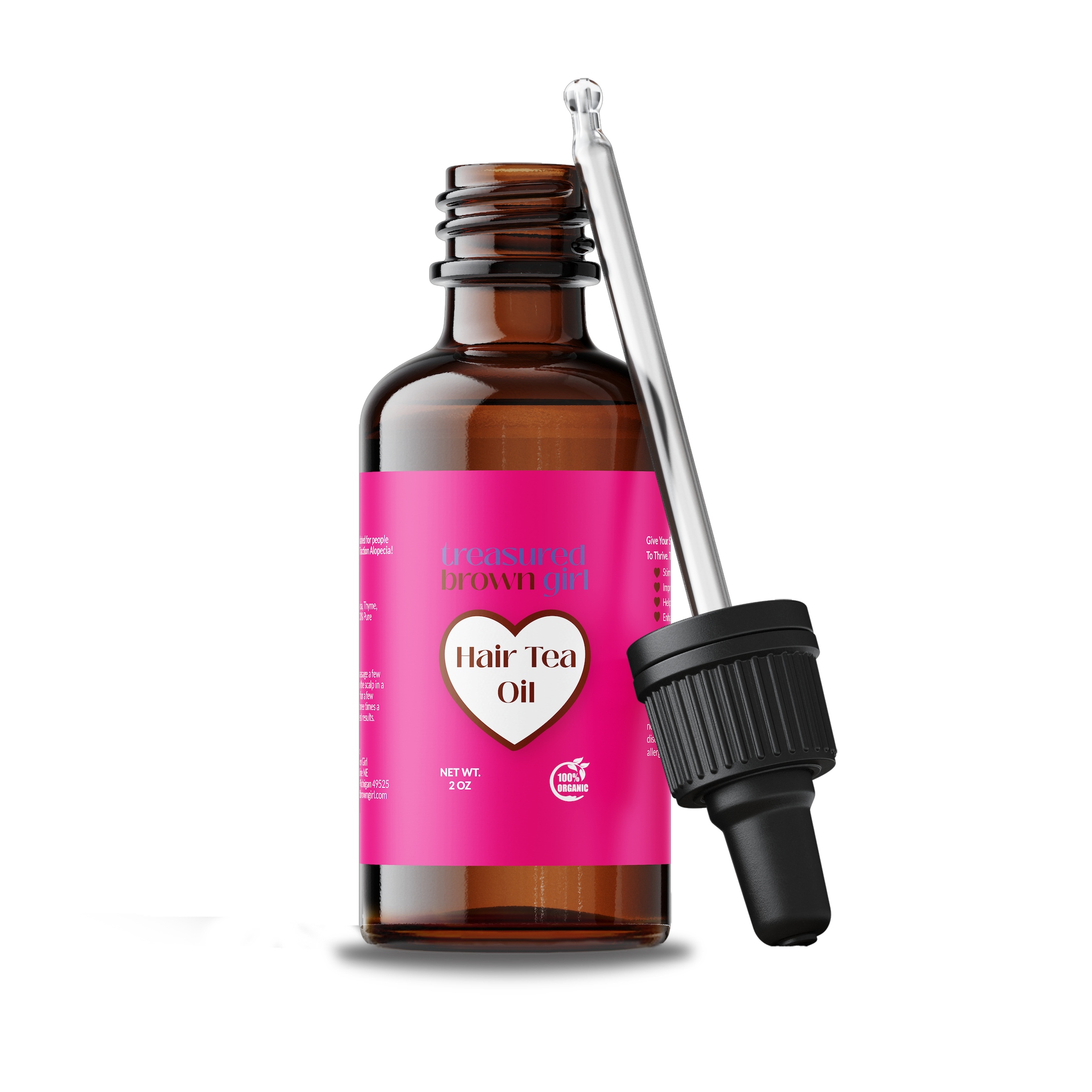 Treasured Brown Girl Hair Tea Oil